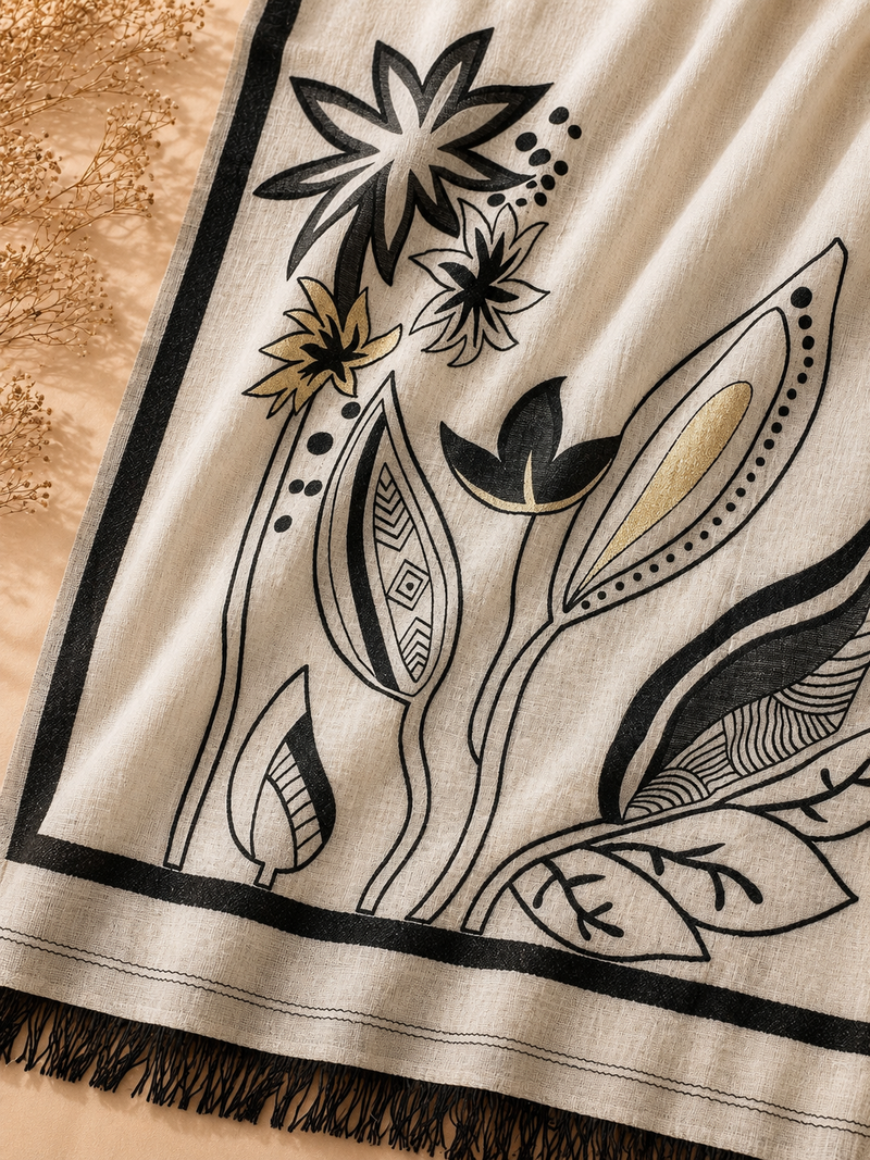 Handloom Jamdani Suit Set