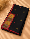 Midnight Patchwork Jaipur Cotton Unstitched Suit Set with Printed Dupatta