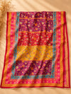 Ivory Pure Tissue Shimmer Suit Set with Digital Printed Chinnon Dupatta